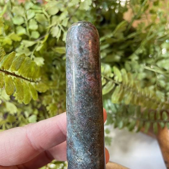 Kyanite with Ruby Wand