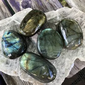 Labradorite Palm Stone