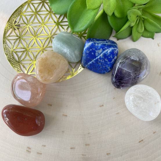 Chakra Tumbled Crystal Set