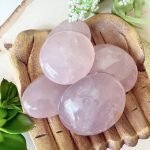 Rose Quartz Palm Stones