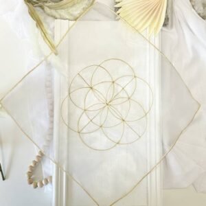 Flower of Life Crystal Grid Cloth