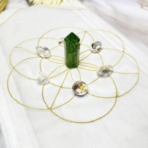 Flower of Life Crystal Grid Cloth