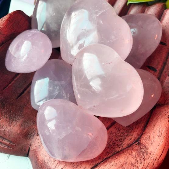 Rose Quartz Heart