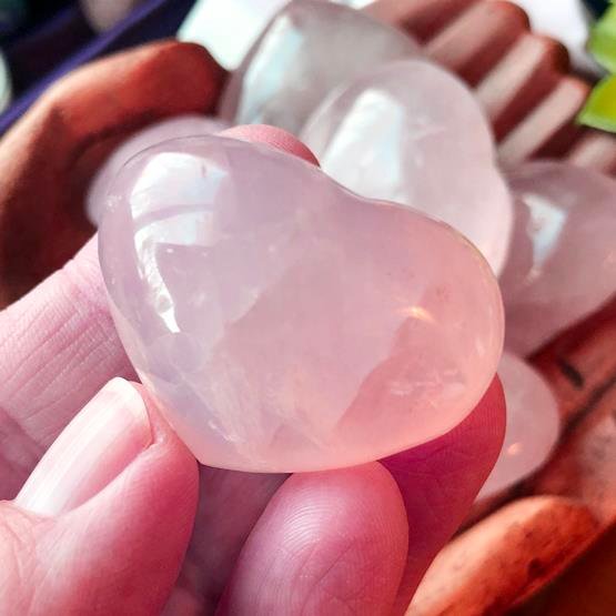 Rose Quartz Heart