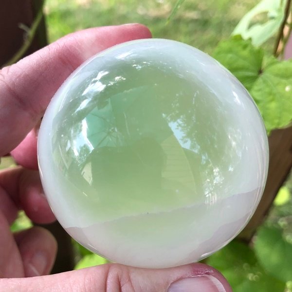 Satin Spar Selenite Sphere
