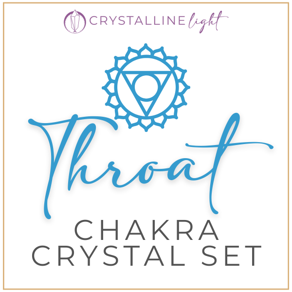 Throat Chakra Crystal Kit