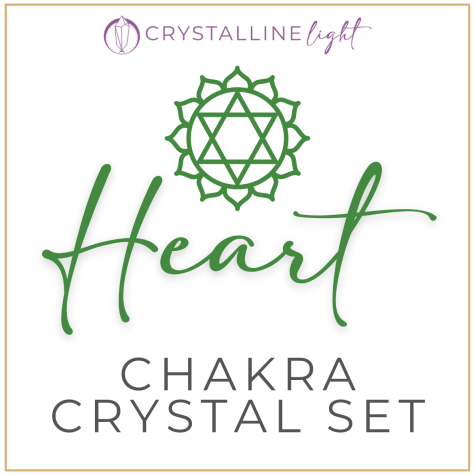 Heart Chakra Crystal Set