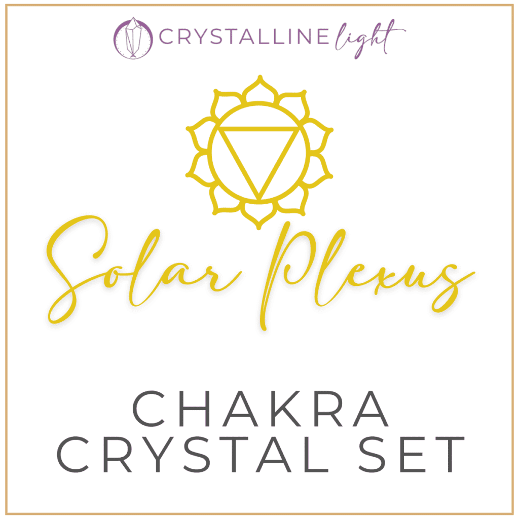 Solar Plexus Chakra Crystal Set