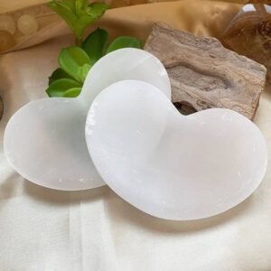 Selenite Heart Bowl