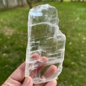 Selenite plate for clearing