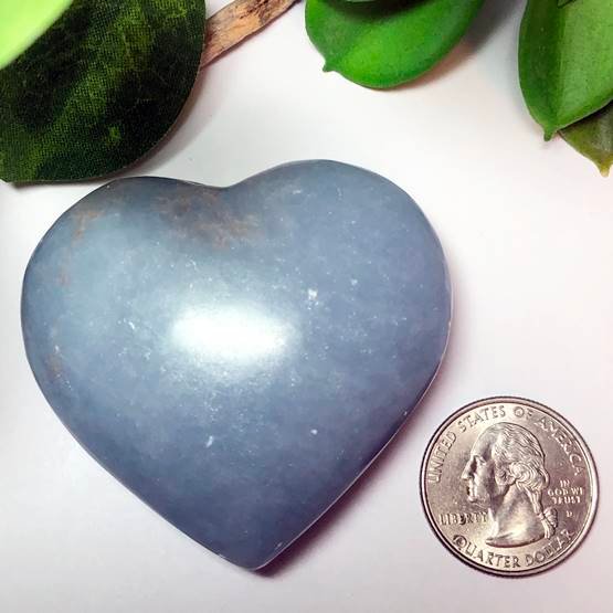 Angelite Heart