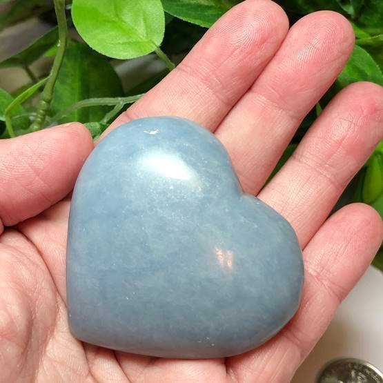 Angelite Heart