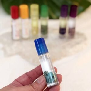 Chakra Crystal Essential Oil Rollers