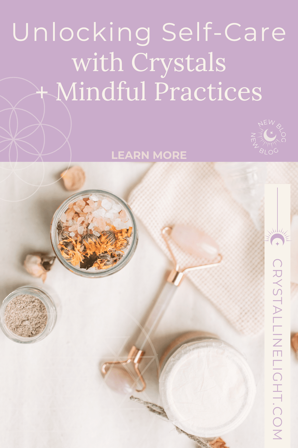 Unlocking Self-Care with Crystals + Mindful Practices