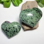 Zoisite with Ruby heart