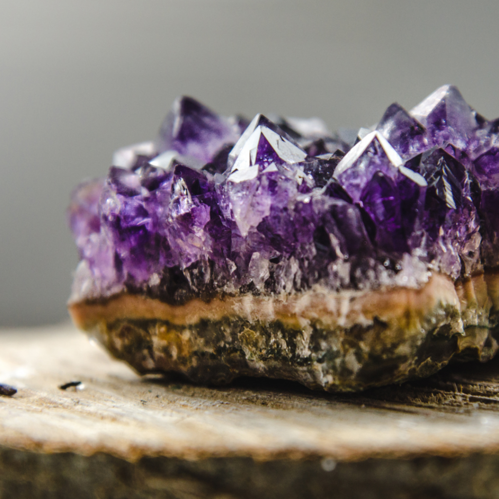 Amethyst for psychic protection