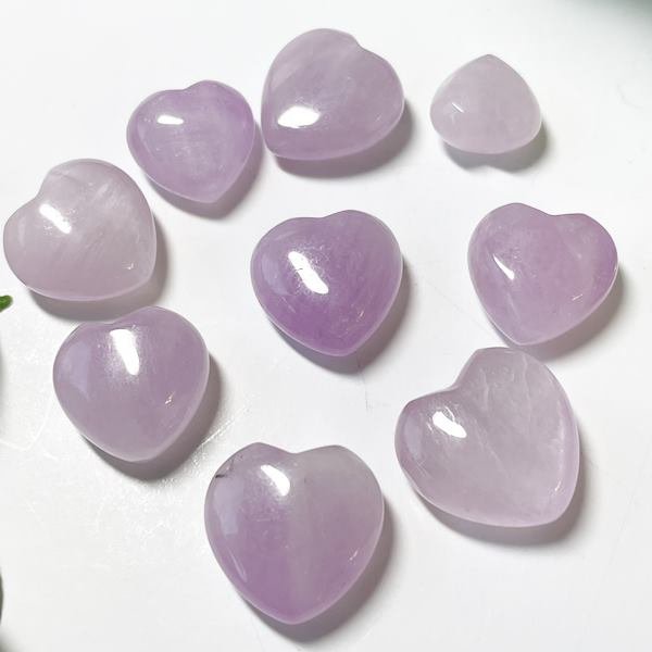 Pink Kunzite Mini Heart