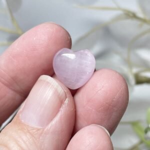 Kunzite mini heart love compassion joy