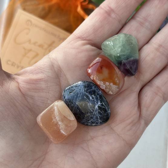 creative flow crystal set 4