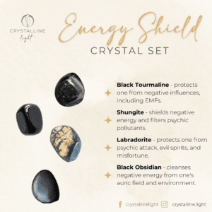 energy shield crystal set