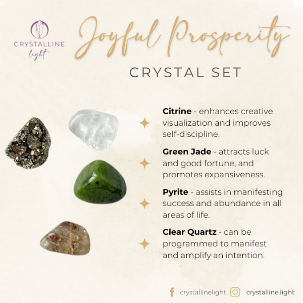 Joyful Prosperity Crystal Set