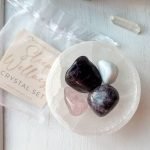 Sleep wellness crystal healing set