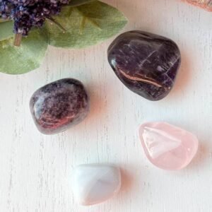 Sleep wellness crystal healing set