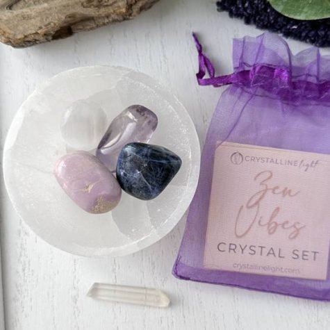zen vibes crystal set
