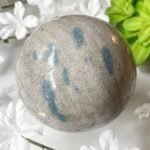 Manganese with Dumortierite in Quartz