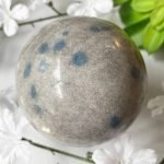Manganese with Dumortierite in Quartz