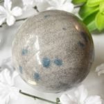Manganese with Dumortierite in Quartz