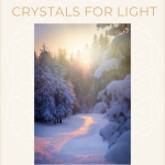 winter solstice crystals for light