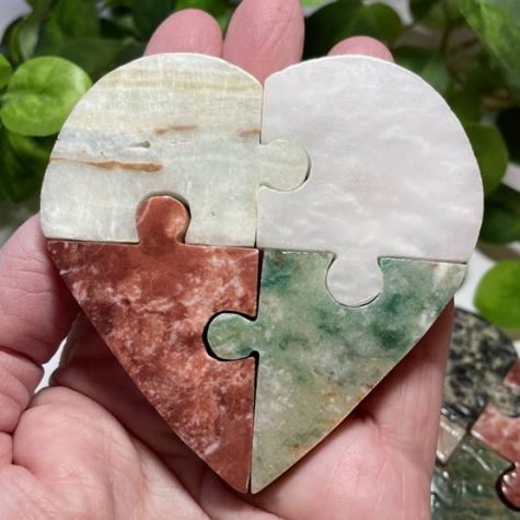 Gemstone Heart Puzzle