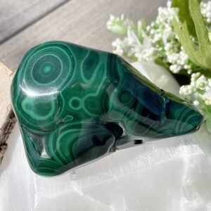 Malachite specimen for emotional balance