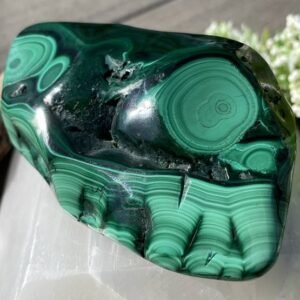Malachite specimen for emotional balance
