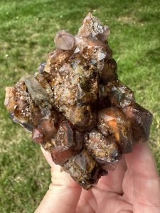 Indian Amethyst with Hematite inclusions from Hyderabad region