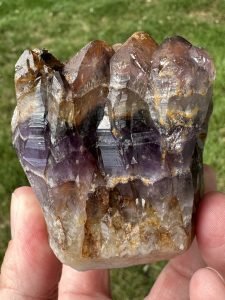 Indian Amethyst with Hematite inclusions from Hyderabad region