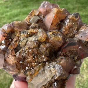 Indian Amethyst with Hematite inclusions from Hyderabad region