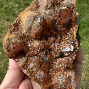 Indian Amethyst with Hematite inclusions from Hyderabad region