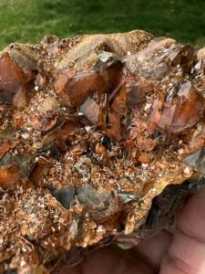 Indian Amethyst with Hematite inclusions from Hyderabad region