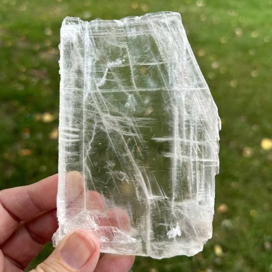 True Selenite Plate