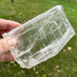 Selenite plate for clearing