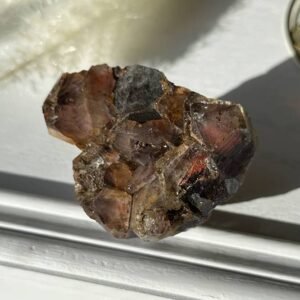 Indian Amethyst with Hematite