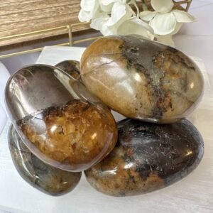 Golden Healer Quartz with Pyrite