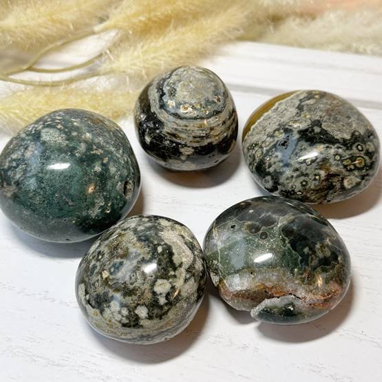 Ocean Jasper Palm Stone
