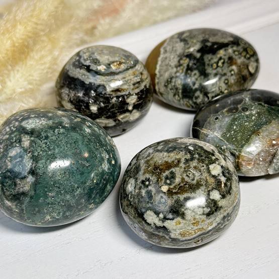 Ocean Jasper Palm Stone