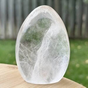 Clear Quartz standing freeform
