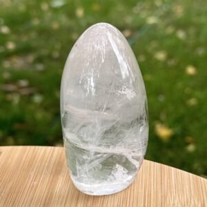 Clear Quartz standing freeform