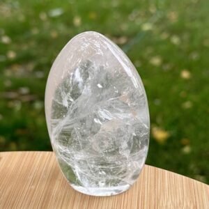 Clear Quartz standing freeform