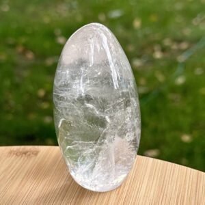 Clear Quartz standing freeform